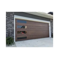 Custom CBMmart Wholesale Sectional Frosted Glass Garage Door Price Double Garage Doors Smart Aluminum Garage Door