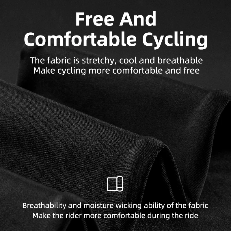 ROCKBROS Bicycle Pants Breathable Three-dimensional Spring Autumn MTB Road Bike Trousers Shock Absorption Cycling Equipment