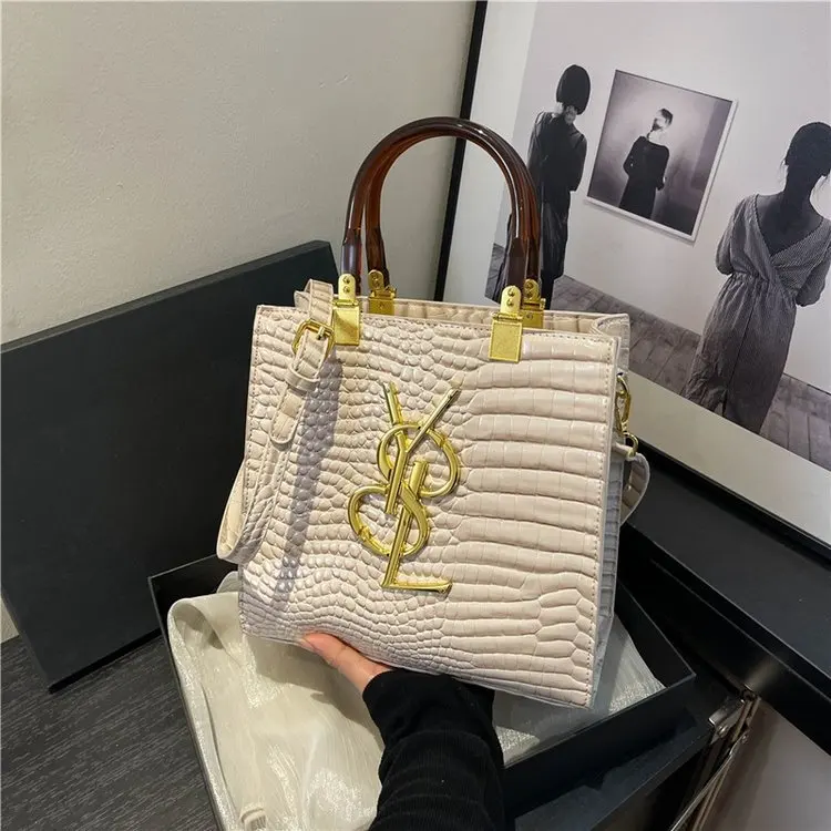 

2025 Spring Summer Tote Bag - Korean Style Crossbody Shoulder Purse with Detachable Strap, Women's Fashion Handbag