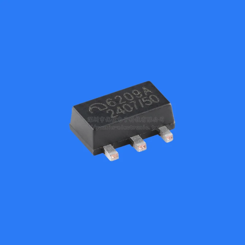 100pcs/Original Genuine ME6209A50PG SOT-89-3 5V 250mA Low Power LDO Linear Regulator