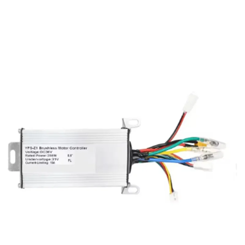 

AASS-36V 15A 350W Brushless Motor Controller For Electric For Scooter Replacement Part Aluminum Housing