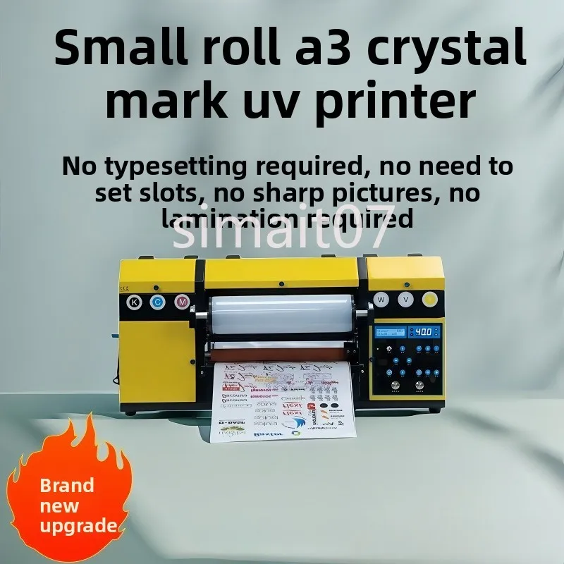 

Hot-Selling A3 Dual-Head Xp600 UV DTF 2-in-1 Small Digital Inkjet Flatbed Printer - Perfect for Phone Cases, PVC Film, Pens