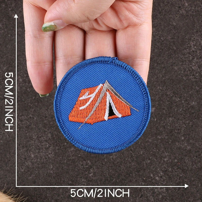 Boy Scouts Embroidered Patch Camping Medal Of Honor First Aid Medal Scout Badge Sewing Accessories Patches On Clothes