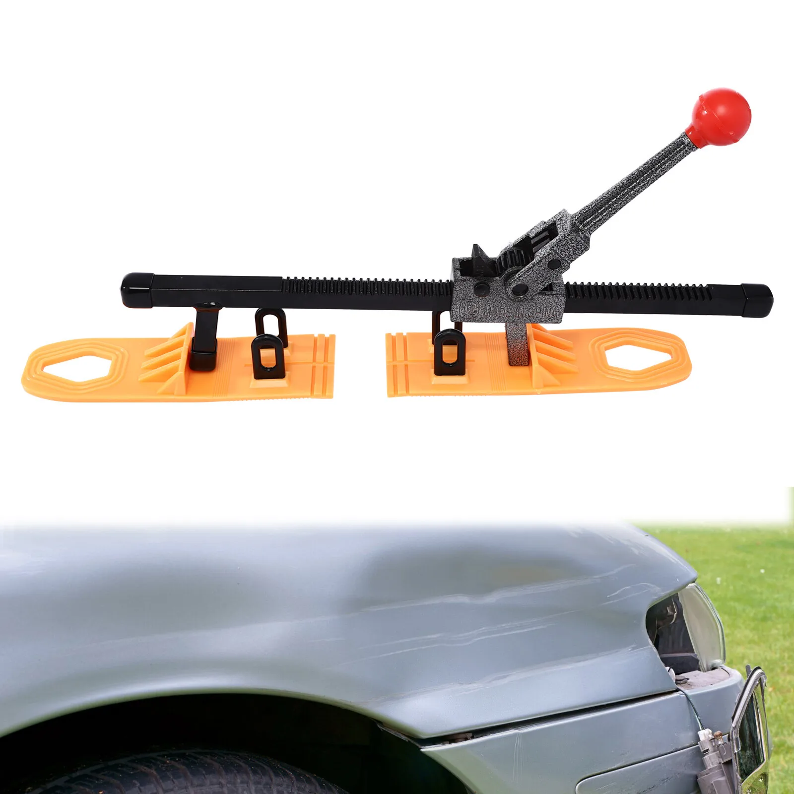 

Professional Car Dent Repair Kit Sheet Metal Puller Dent Removal Tool-Durable Tools for Easy Home Repairs on Vehicles Appliances
