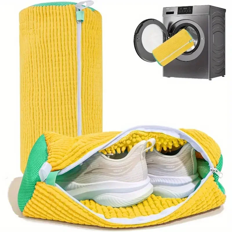 

1Pc Pack Reusable Shoes Laundry Bag-Sneaker Cleaning Kit for Removing Stains Shoes Washing Bag