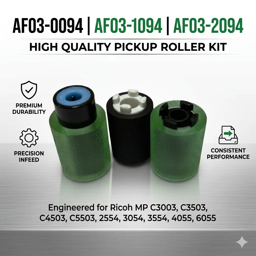

10Sets AF03-0094 AF03-1094 AF03-2094 High Quality Pickup Roller for Ricoh MP C3003 C3503 C4503 C5503 2554 3054 3554 4055 6055