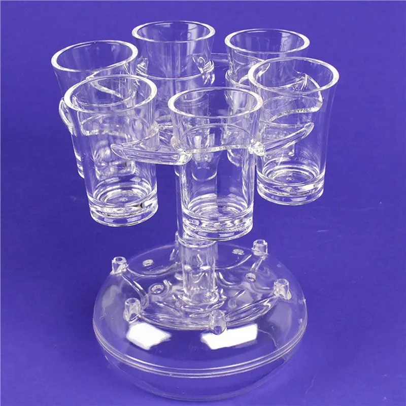 ABRU-2 Set 6 Shot Glass Wine Whisky Beer Dispenser Games Dispenser Wine Whisky Beer Wine Liquor Games Drinking