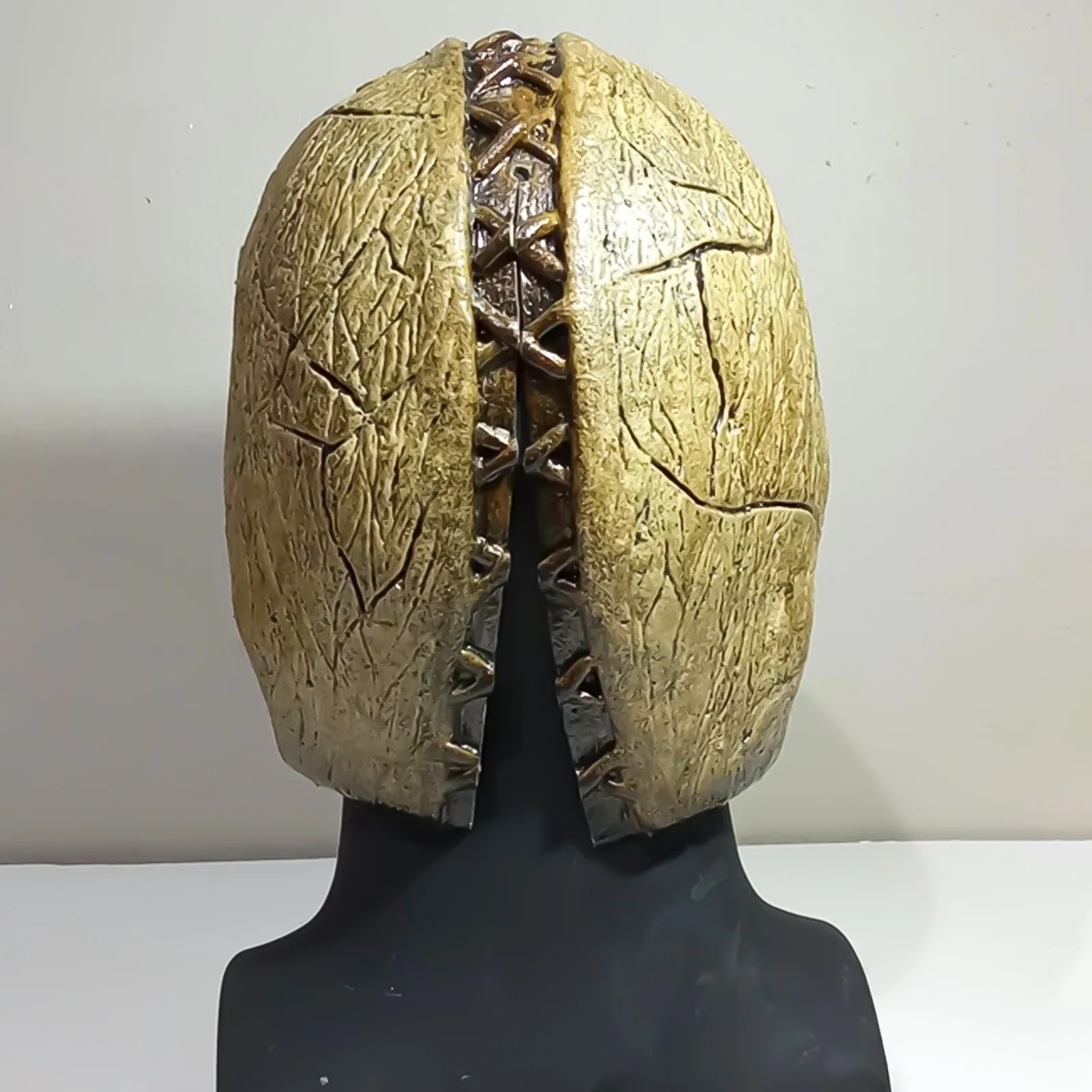 Halloween Wide Grin Model Gezicht Hoofdmasker Voeg geweldig Halloween Vibe Latex Masker Cosplay Prop toe voor volwassenen Kinderen