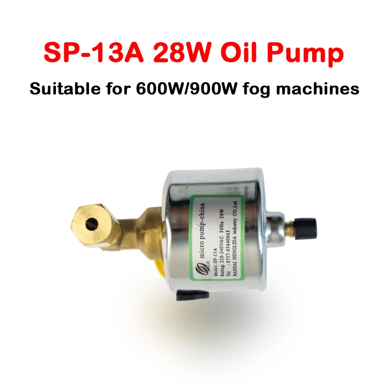HLD Smoke Oil Pump 30DCB 18W 55DCB 49W SP-12A SP-13A  110V or 220V Various Models for Fog Machine Parts Electromagnetic Pump