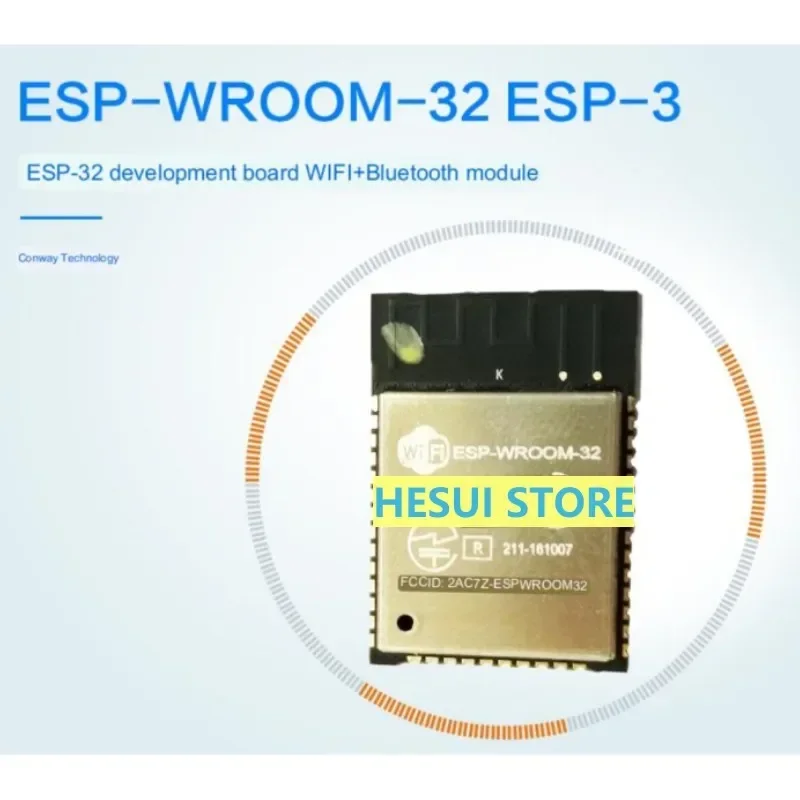 ESP-WROOM-32 module/WiFi+Bluetooth+dual-core CPU/compatible with ESP-32S