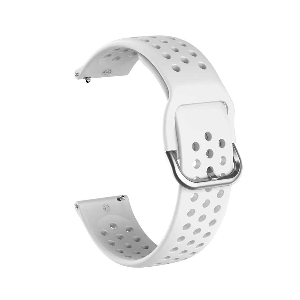 สร้อยข้อมือสายคล้องคอซิลิโคนสำหรับ Xiaomi Huami AMAZFIT Bip S U Pro Smart Watch สำหรับ Amazfit GTR 42Mm Correa GTS 4 3 2 2E สายรัดข้อมือ