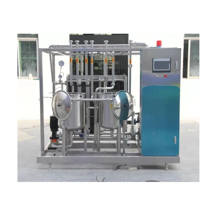 200 500 1000 5000 Liter Milk UHT Pasteurizer Plate Pipe Type Sterilization Machinery for sale