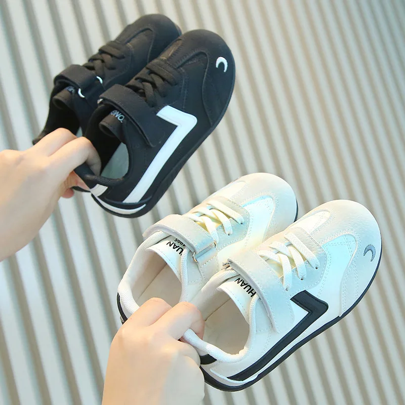 New Boys Girls Spring Autumn Soft-soled Breathable Sports Shoes Children Campus Running Shoes Kids Non-slip Casual Sneakers Baby