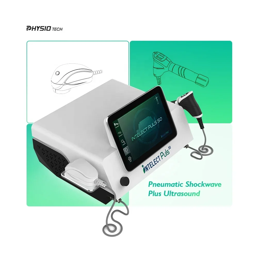 Professional INTELECT PULS Physiotherapist Use Ultrasound Shock Wave Body Pain Relief Shockwave Therapy Instrument For Knee Pain