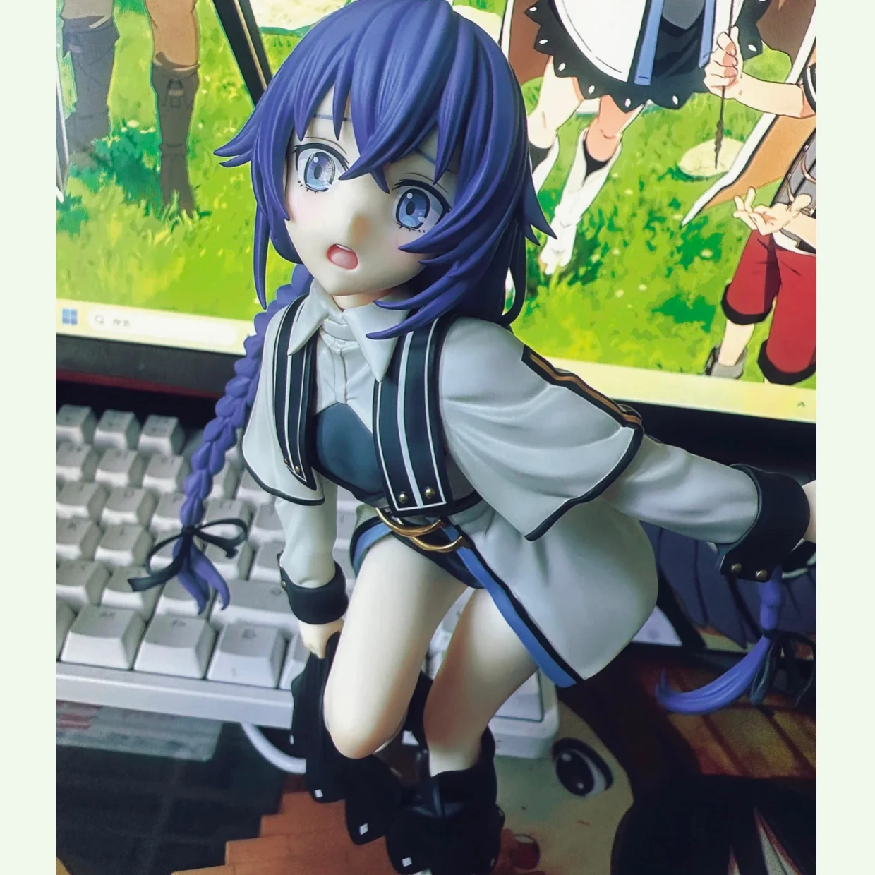25 cm Mago Roxy Migurdia Action Figure Mushoku Tensei: Reincarnazione senza giocolazioni Anime Figura PVC Collezione per adulti Modello Giocattoli bambola