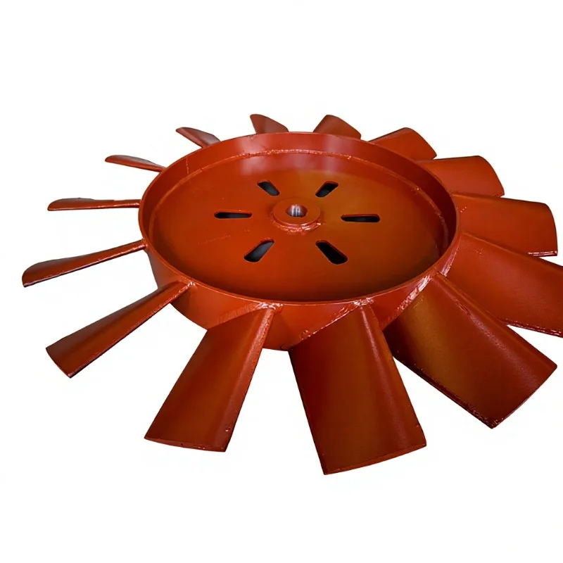 Axial Fan Impeller High Efficiency Dynamic Balanced for Industrial Ventilation Construction Site Airflow Customizable