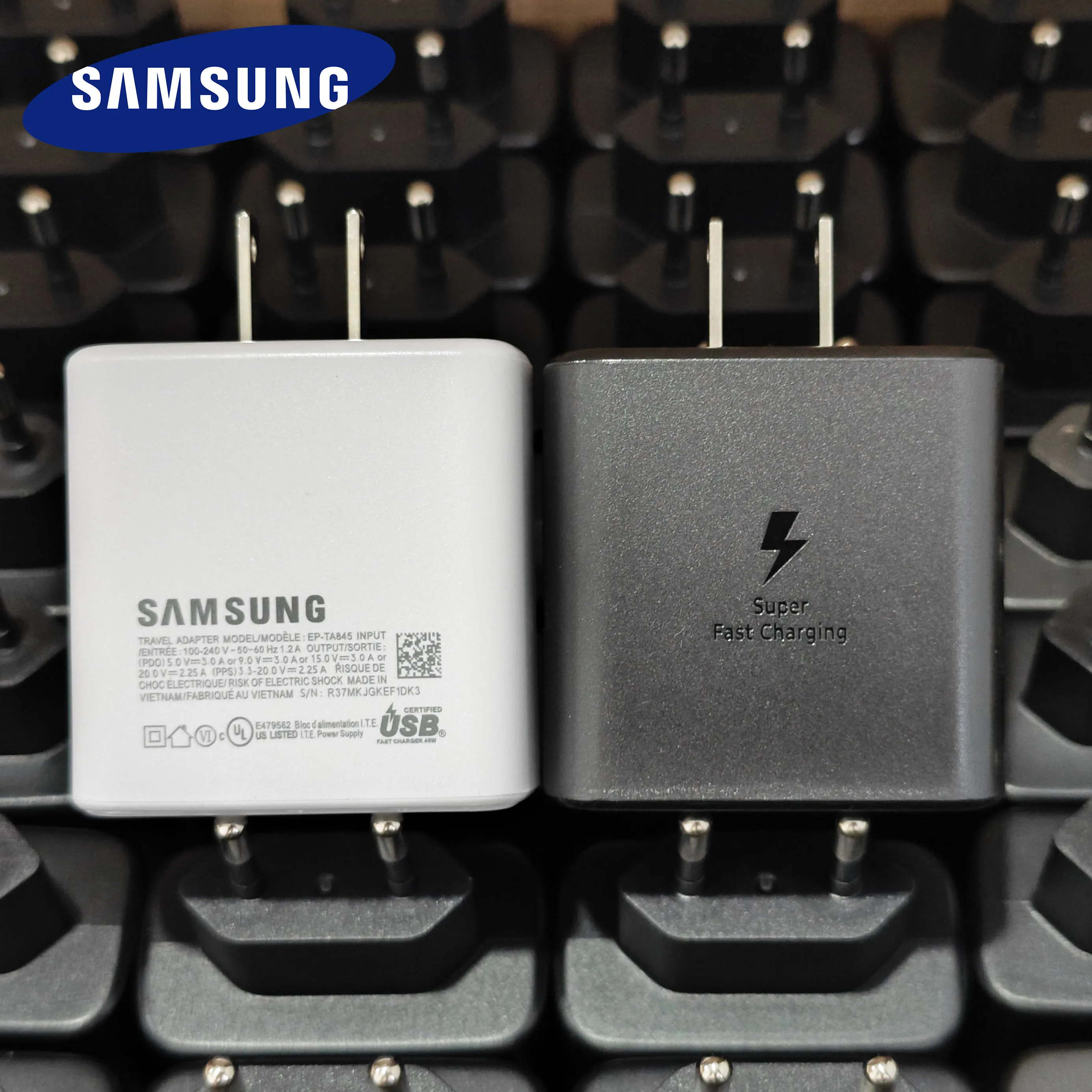 Samsung Charger 45W 25W USB Type C Super Fast Charge EU US Galaxy S24 S23 A55 A52 A54  Z Flip Fold 5 4 3 PD Wall Power Adapter