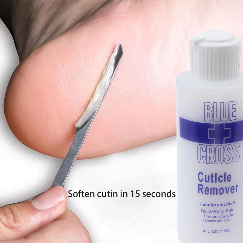 177ml Foot Cuticle Remove Dead Foot Exfoliator Softener Remove Dead Skin And Calluses Foot Mask Pedicure Nail Enhancer