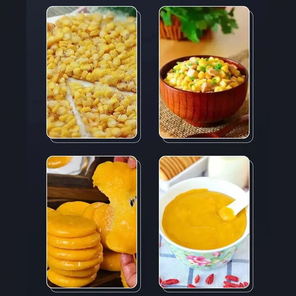 أداة تدريب الذرة سريعة وآمنة من الفولاذ المقاوم للصدأ، أداة يدوية مريحة بمقبض طويل لتقشير الذرة، موفرة للعمالة، مريحة #5