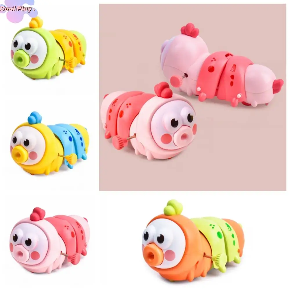 

Chain Winding Caterpillar Puzzle Winding Toy Running Swinging Movable Crawling Caterpillar Toy Telescopic Animal