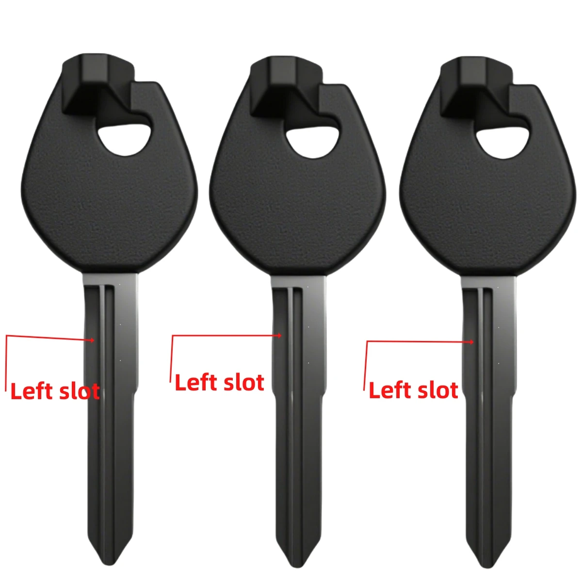 For SUZUKI V50 AG50 60Single V125G Magnet Anti-theft lock AN250 AN400 AN650 Burgman Sj50 V125S Replace Uncut Black Key