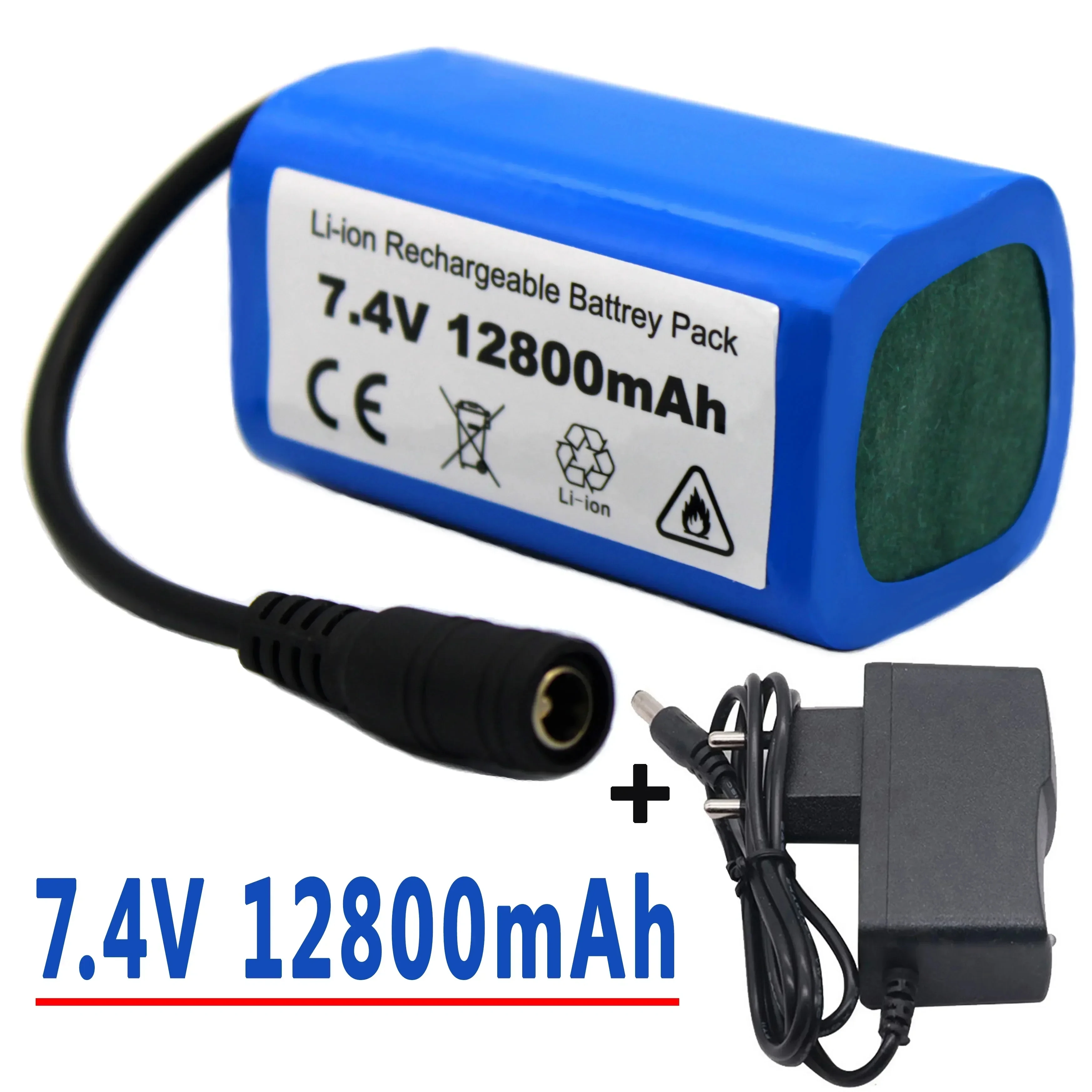 100%.ใหม่ แบตเตอรี่ลิโพแบบปรับปรุงใหม่, 7.4 โวลต์, 12800 มิลลิแอมป์ชั่วโมง, t1882011-5, t888, v007, h18, C18.