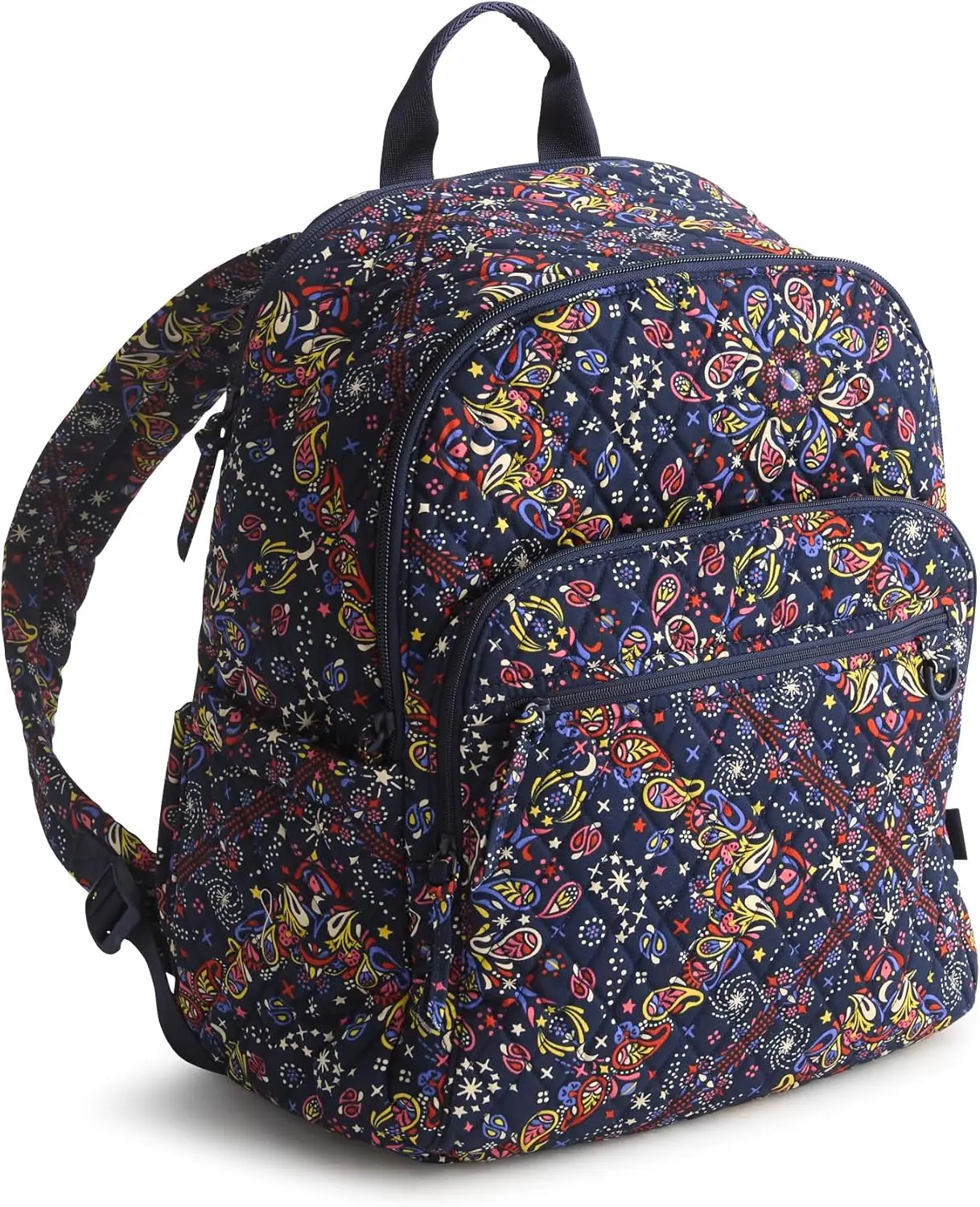 

Women's Premium Cotton Backpack, Starry Paisley Print, One Size - Lightweight and Durable for Daily Use