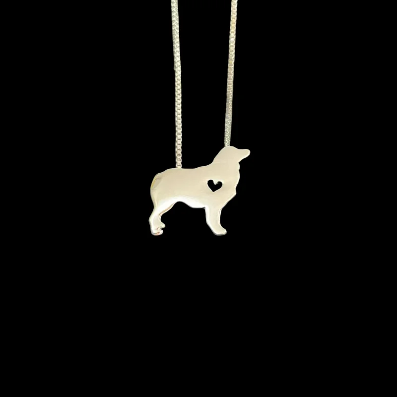 Shepherd dog necklace, dog pendant, pet enthusiast, cute, unique