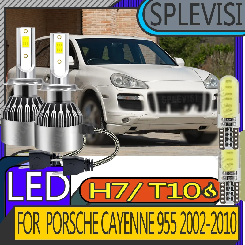 

High-Performance Enhanced Illumination H7 LED Headlight For Porsche Cayenne 955 2002 2003 2004 2005 2006 2007 2008 2009 2010