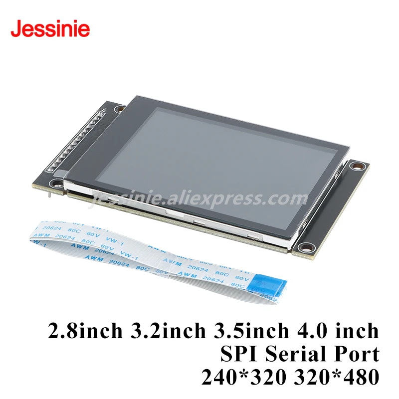 

2.8 3.2 3.5 4.0 4 Inch SPI Serial Port TFT LCD Capacitive Touch Screen Display Module IPS 240x320 320x480 MSP2834/3223/3526/4031