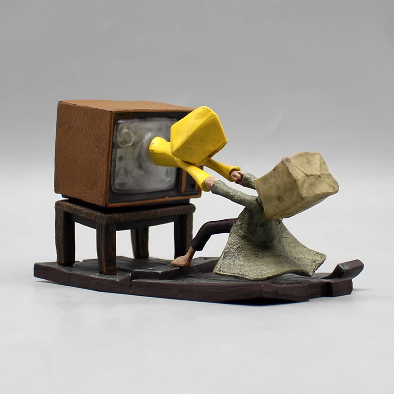 Kleine Albtraum Anime Figur sechs Figuren Mono Figur PVC gk Statue Modell Puppen Sammlung Raum Ornament Spielzeug Weihnachts geschenke