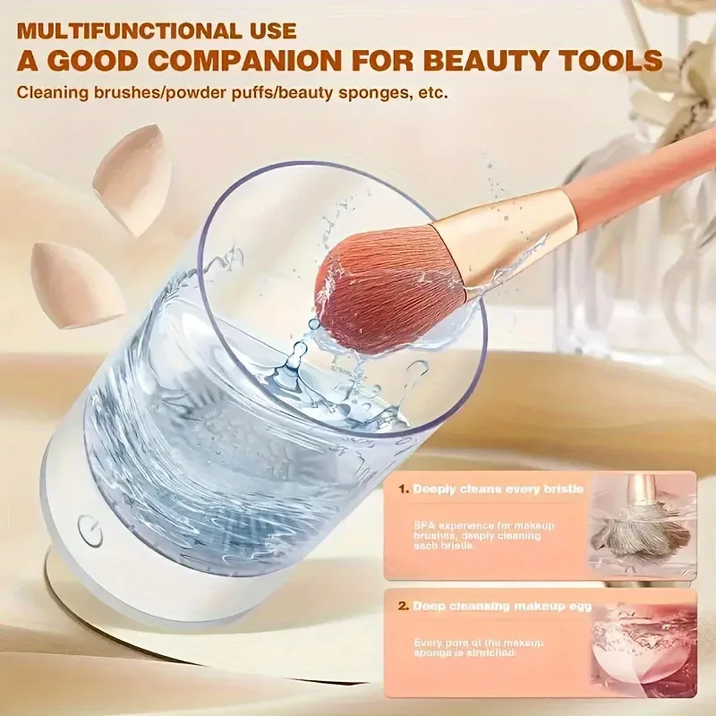 USB Makeup Brush Cleaner 5
