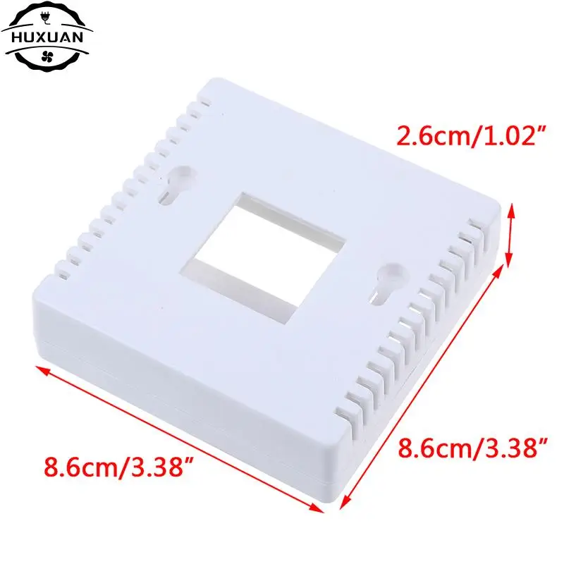 1PCS Project Box Enclosure Case For DIY LCD1602 Meter Tester With Button 8.6x8.6x2.6cm 86