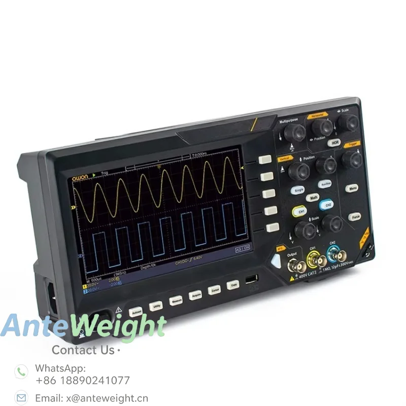 SDS220/SDS220S Multifunctional Digital Oscilloscope | 200MHz, 1GS/s, 25M Signal Generator