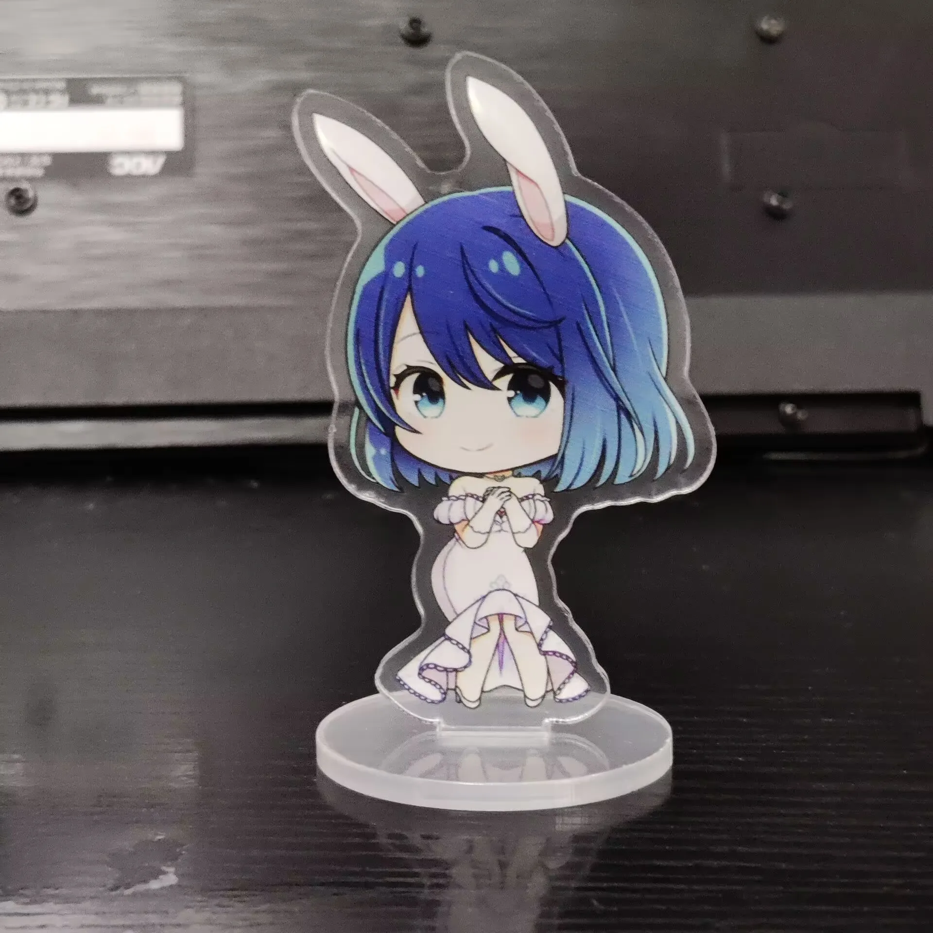 Anime OSHI NO KO Figures Hoshino Ai Cosplay Rabbit Acrylic Stand  Hoshino Rubii Arima Kana Character Model Fans Christmas Gift image 4