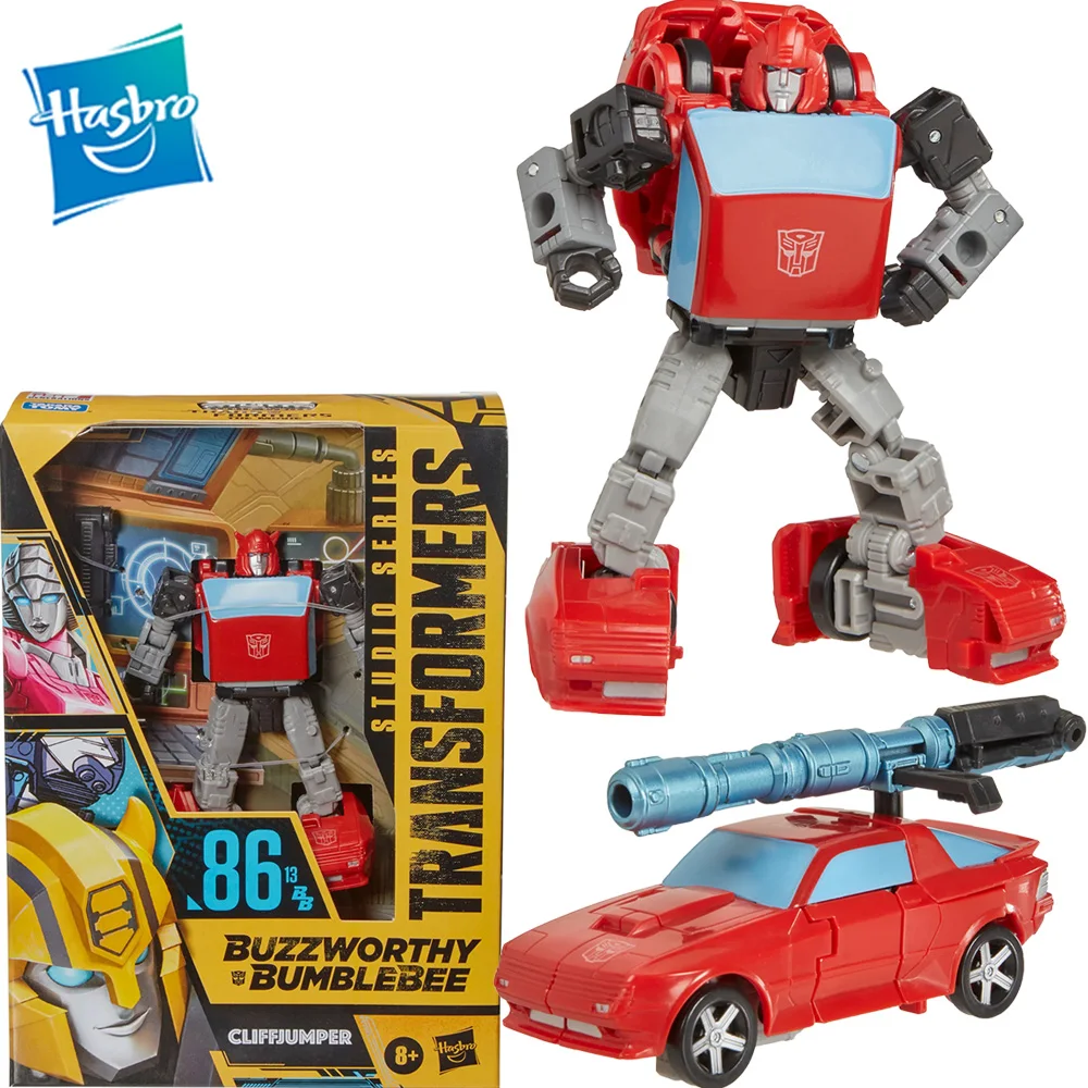 Hasbro Transformers Buzzworthy Bumblebee Studio Series Deluxe Class 86-13BB Cliffjumper Action Figure Collection Model Toys