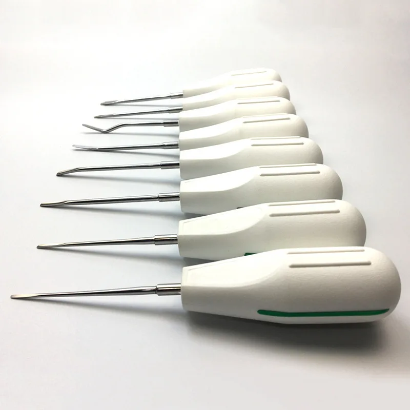 Dental Extraction Elevator (space-creating Type) with Autoclavable Plastic Handle – Dental Implant Instrument