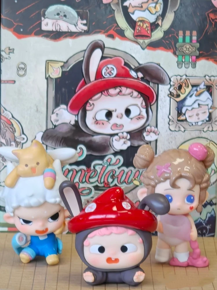 

Timetown Escape Series Mini Blind Box Exquisite Cute Pvc Figure Collectible Desktop Ornament Kid Halloween Kids Gift