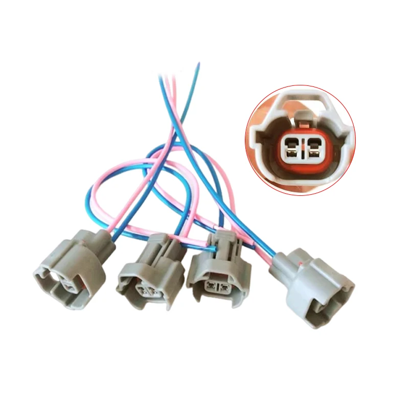 Denso Fuel Pump Plug Connector for Wiring Harness Metering Unit Diesel Electronic Injection High-pressure Common Rail PVC Valve