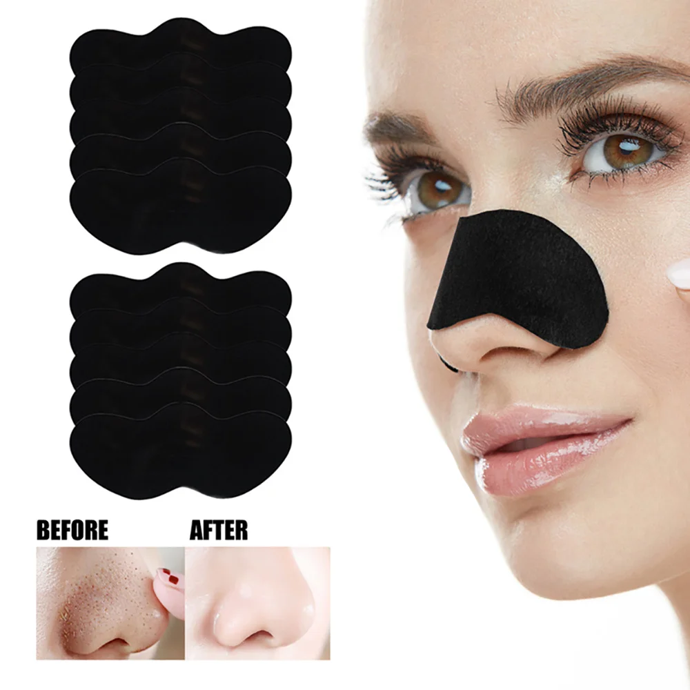 10/20/50/100PCS Mee-eter Verwijderen Neuspleister Verwijderen Acne Peel-off Neusstrips neus Spot Sticker Gezicht Porie Schoner Masker
