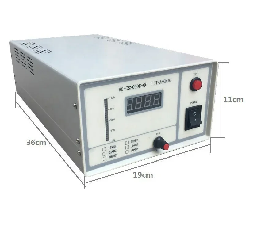 Variable Frequency Ultrasonic Signal Generator  High Power