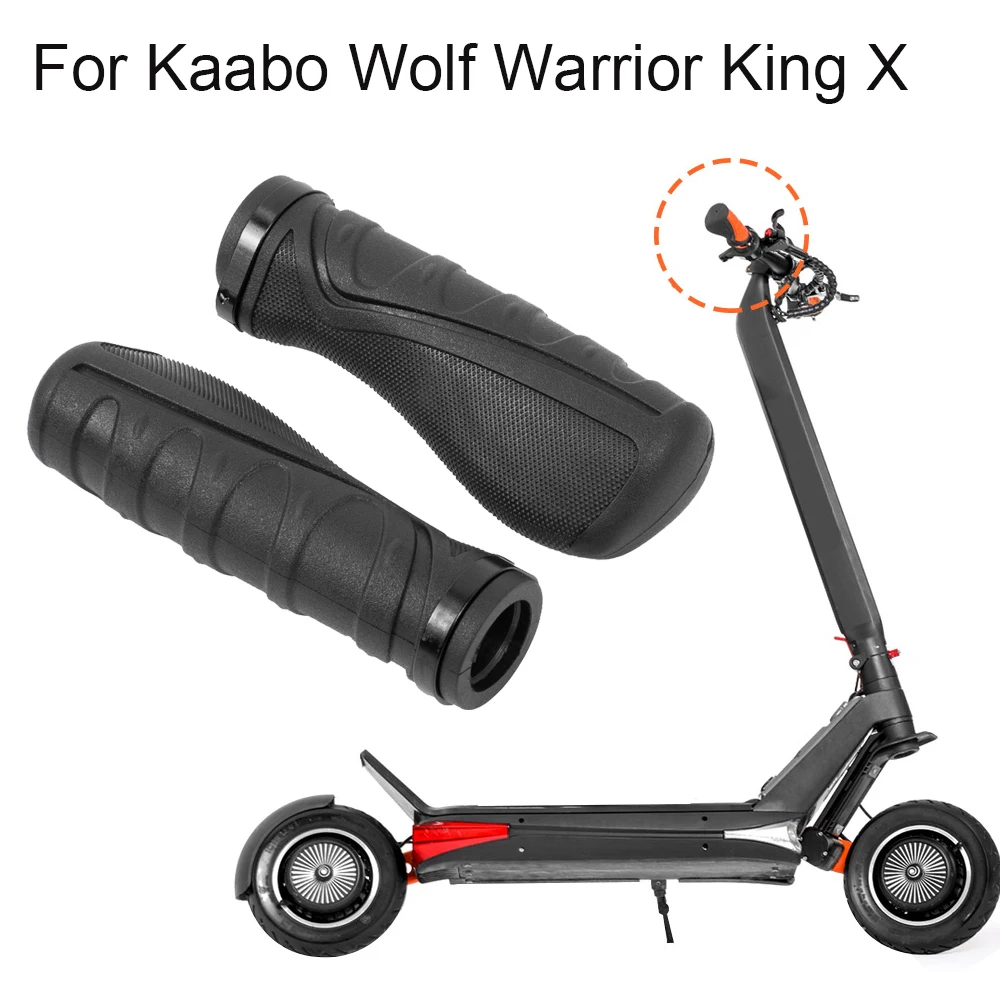 Manoplas de Borracha Universal de 22mm para Patinetes Elétricos INOKIM OXO OX, Kaabo Wolf Warrior King e DUALTRON