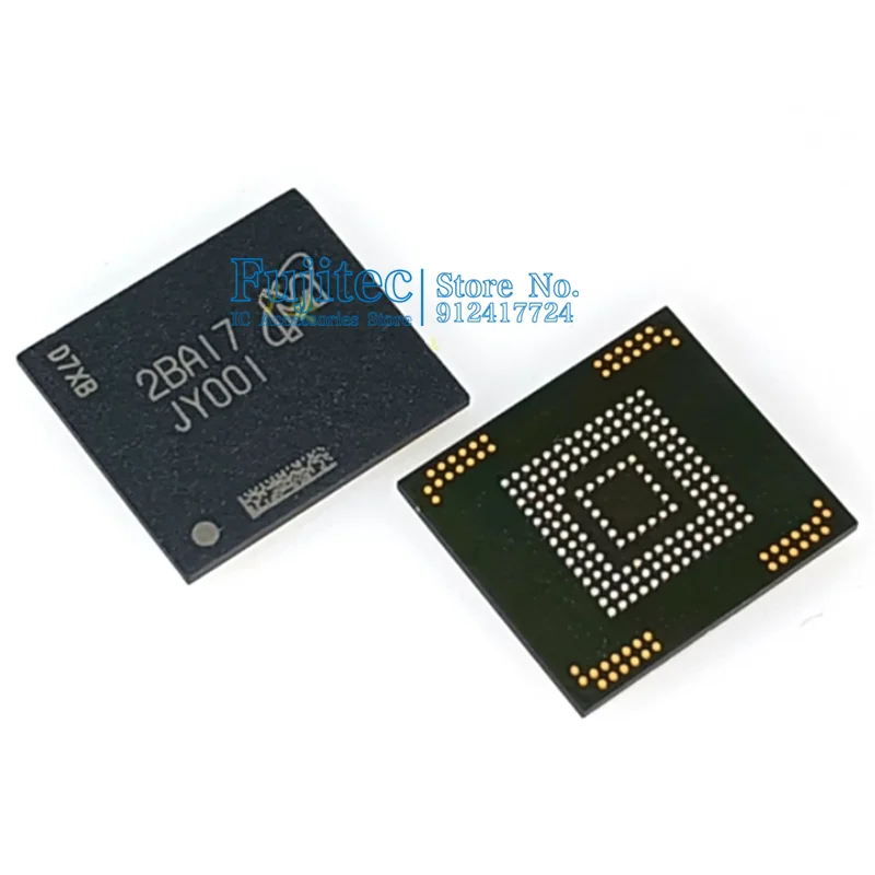 MTFC4GACAJCN-4M IT Printing silk; JY001 4G EMMC5.0 BGA153