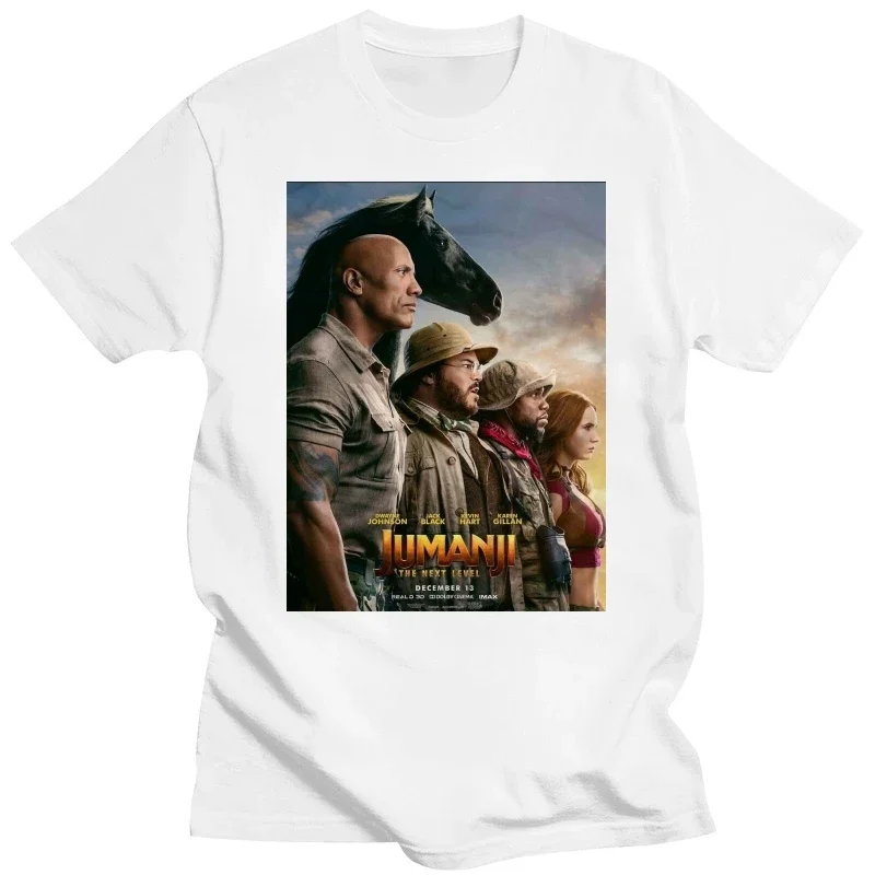 tshirt Jumanji The Next Level T-Shirt Men Hip Hop Cotton Streetwear Tee Shirt t shirt men Unisex round neck tops