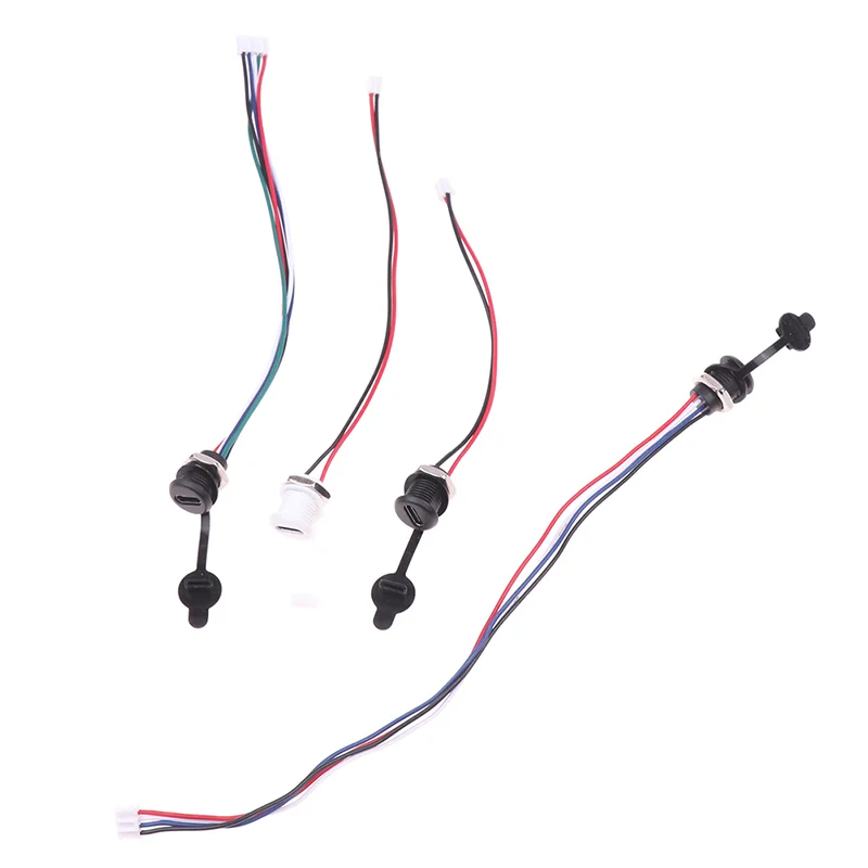 TPC 방수 고전류 고속 충전 잭 포트 USB 커넥터 타입-C 방수 PH 2.0 너트 고정 플레이트 여성형