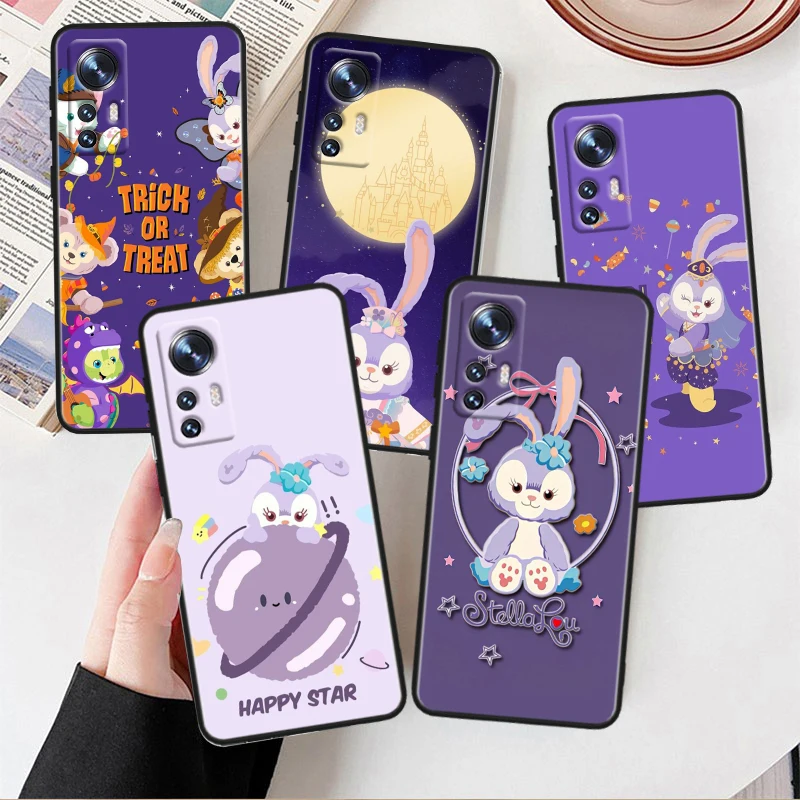 Disney Star Dello Linna Belle For Xiaomi Mi 10T 10S 9T 9 SE 8 A3 A2 A1 6X 5X CC9E Note 10 Lite Pro Mix 3 Black Soft Phone Case