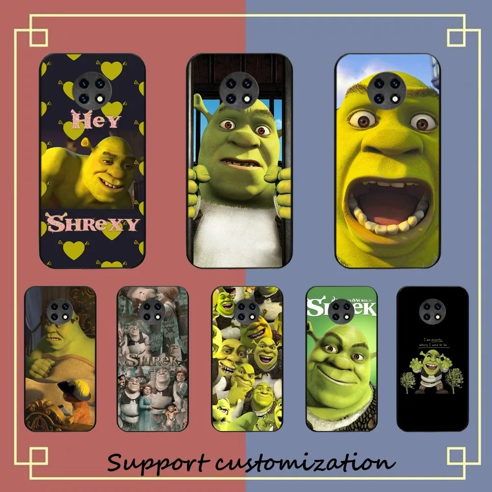 Cartoon Funny Movie S-Shrek Phone Case For Redmi Note 4 X 5 A 6 7 8 Pro T 9 Pro 9S 10 Pro 11 Pro 11S 11Epro PocoM3pro