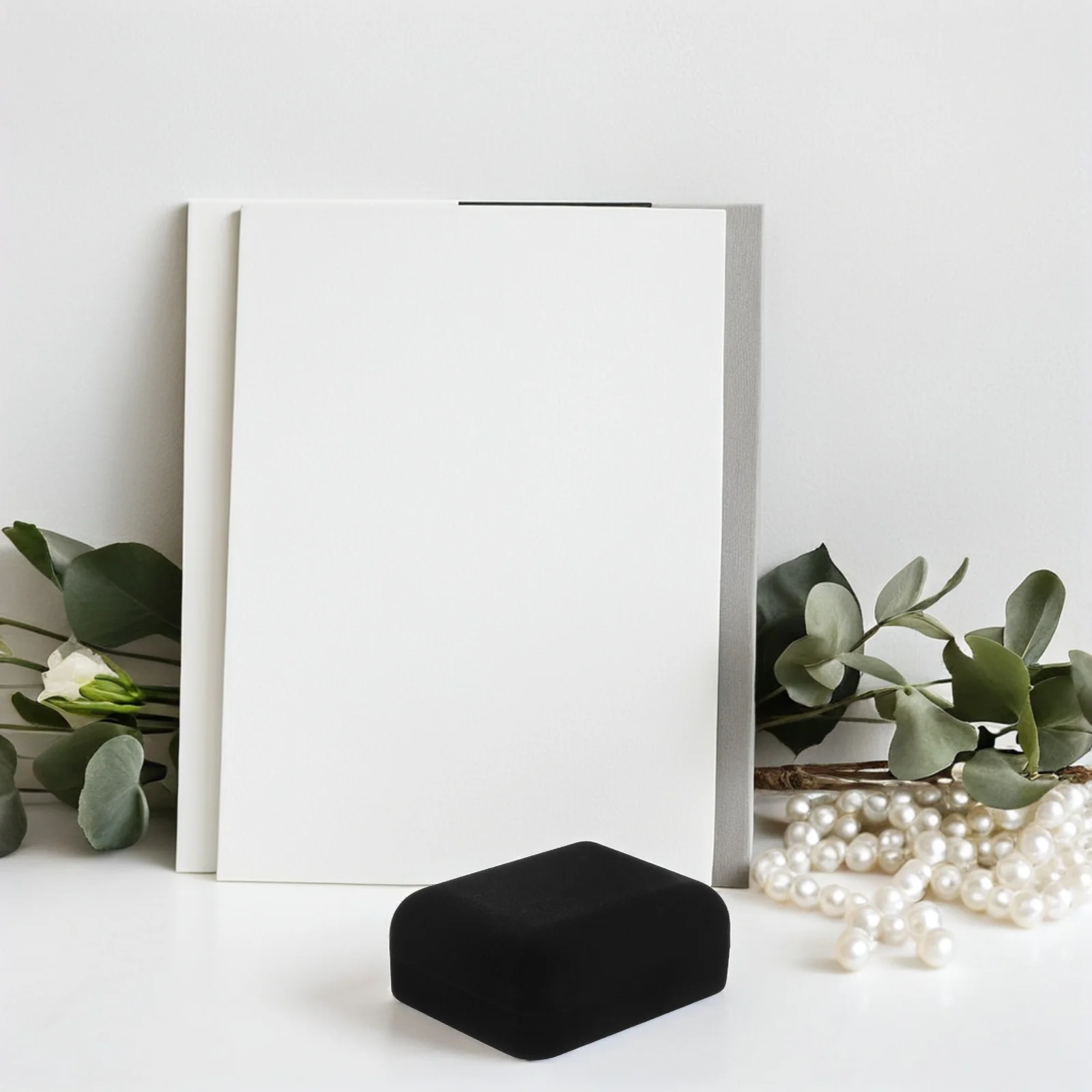 

Black Cufflink Storage Box Elegant Soft Lining Organizer Case Display Travel Rings Medals Jewelry Accessories Men Cuff Links Set