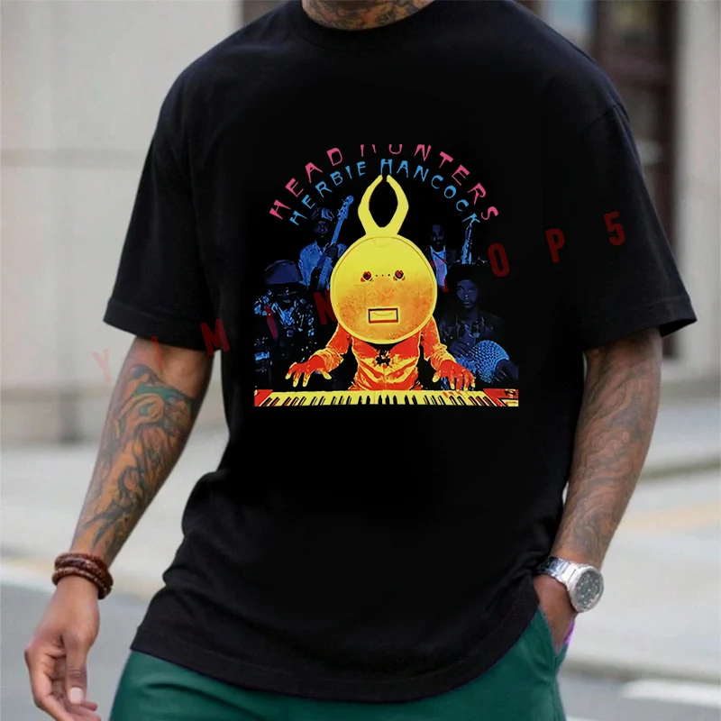 

Head Hunters Herbie Hancock T-Shirt Cotton Motorcyclist Men's Casual Short Sleeve Tops Tee 2026
