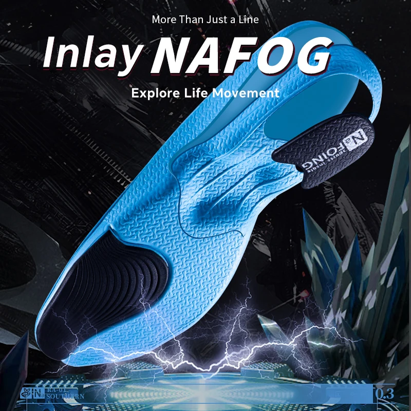 1Pair Premium EVA Orthopedic Insole For Feet Shock Absorption Deodorization Breathable Sole Pad Sport Arch Support Feet Care